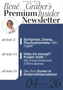 Der Premium Insider Newsletter von René Gräber Monat April 2026