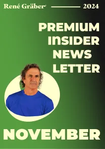 Der Premium Insider Newsletter von René Gräber Monat November 2024