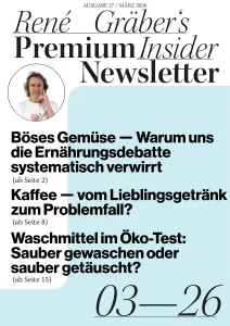 Glyphosat, Koffein, geraubter Sc...